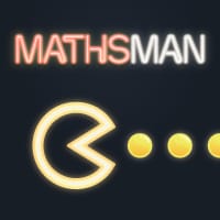 Maths Man + - x /