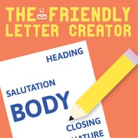 Type a Friendly Letter