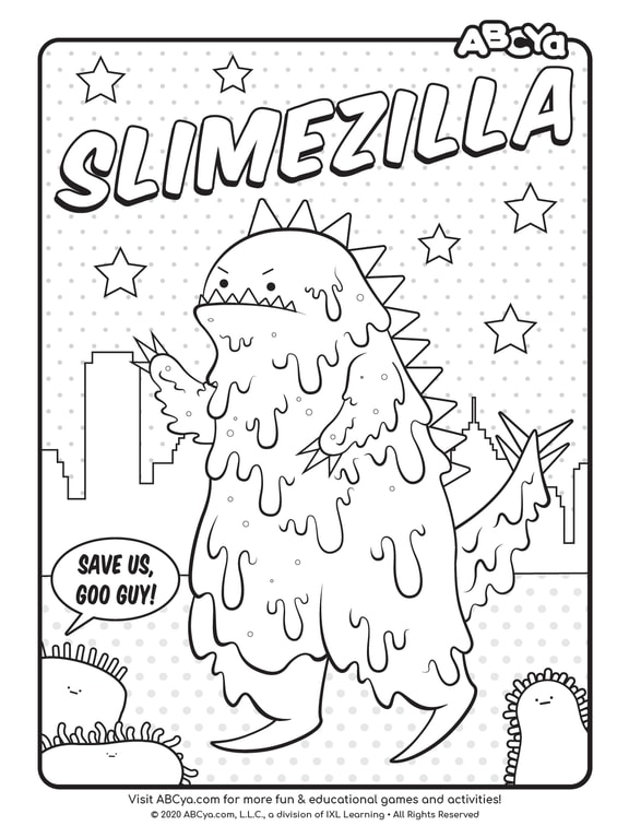Attack Of Slimezilla ABCya 