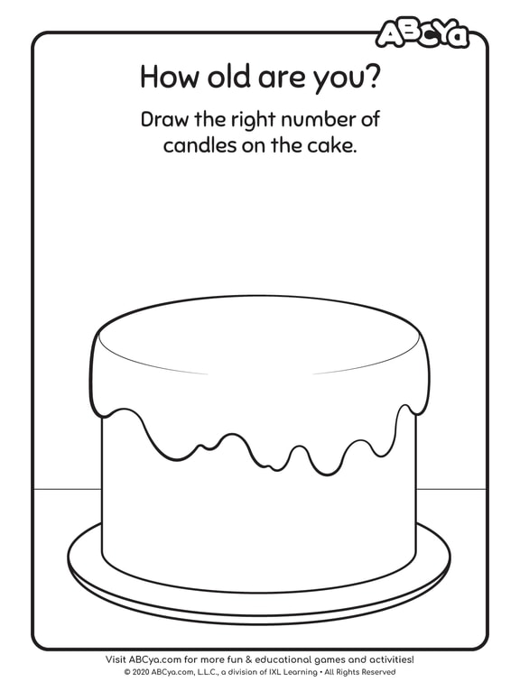 Birthday Cake • ABCya!