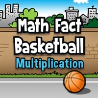 Math Fact Basketball - Multiplication