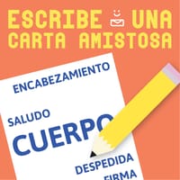 Escribe una carta amistosa