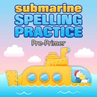 Submarine Spelling Practice - Pre-Primer