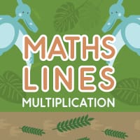 Maths Lines Multiplication