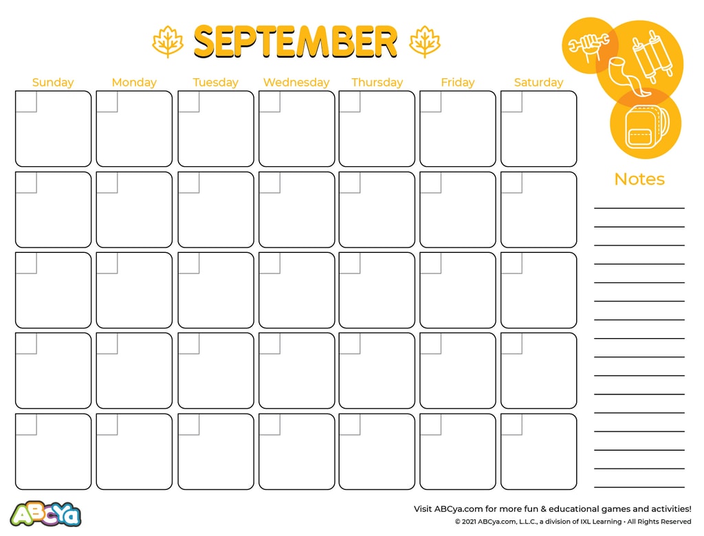 calendar-september-abcya