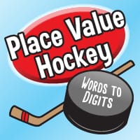 Place Value Hockey - Words to Digits