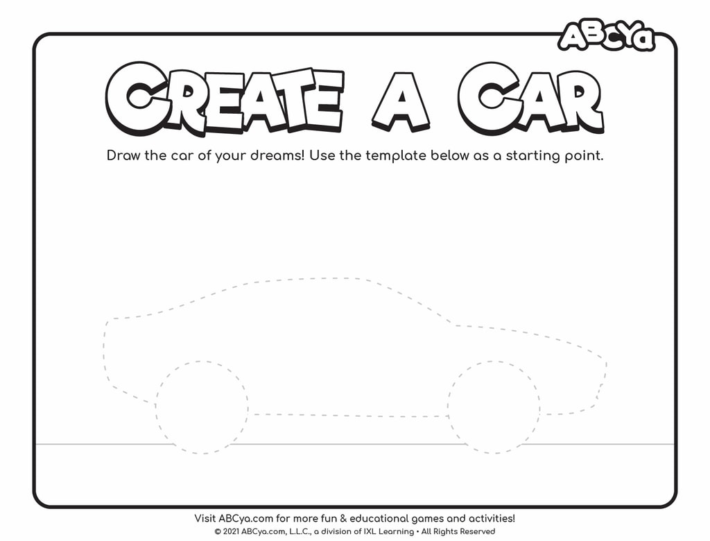 Create a Car • ABCya!